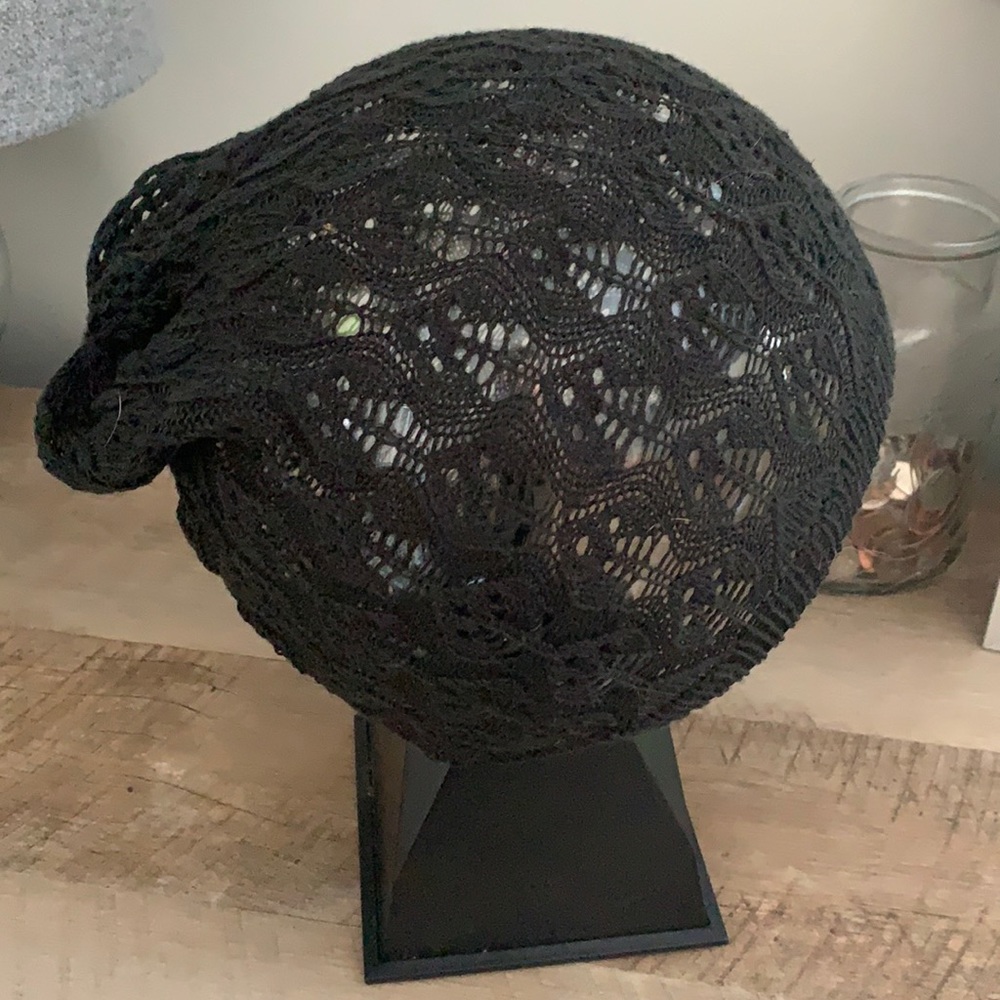 Black beanie
